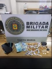 Santa Maria: Homem com antecedentes criminais 